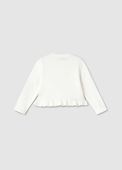 CHALECO NIÑA REBECA CRUDO MAYORAL