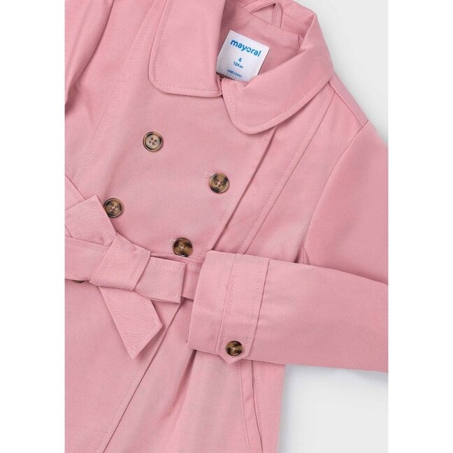 CHAQUETA NIÑA GABARDINA ROSADO MAYORAL