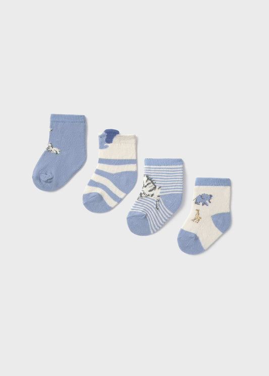 SET CALCETINES NIÑO 4 PARES BLUE MAYORAL