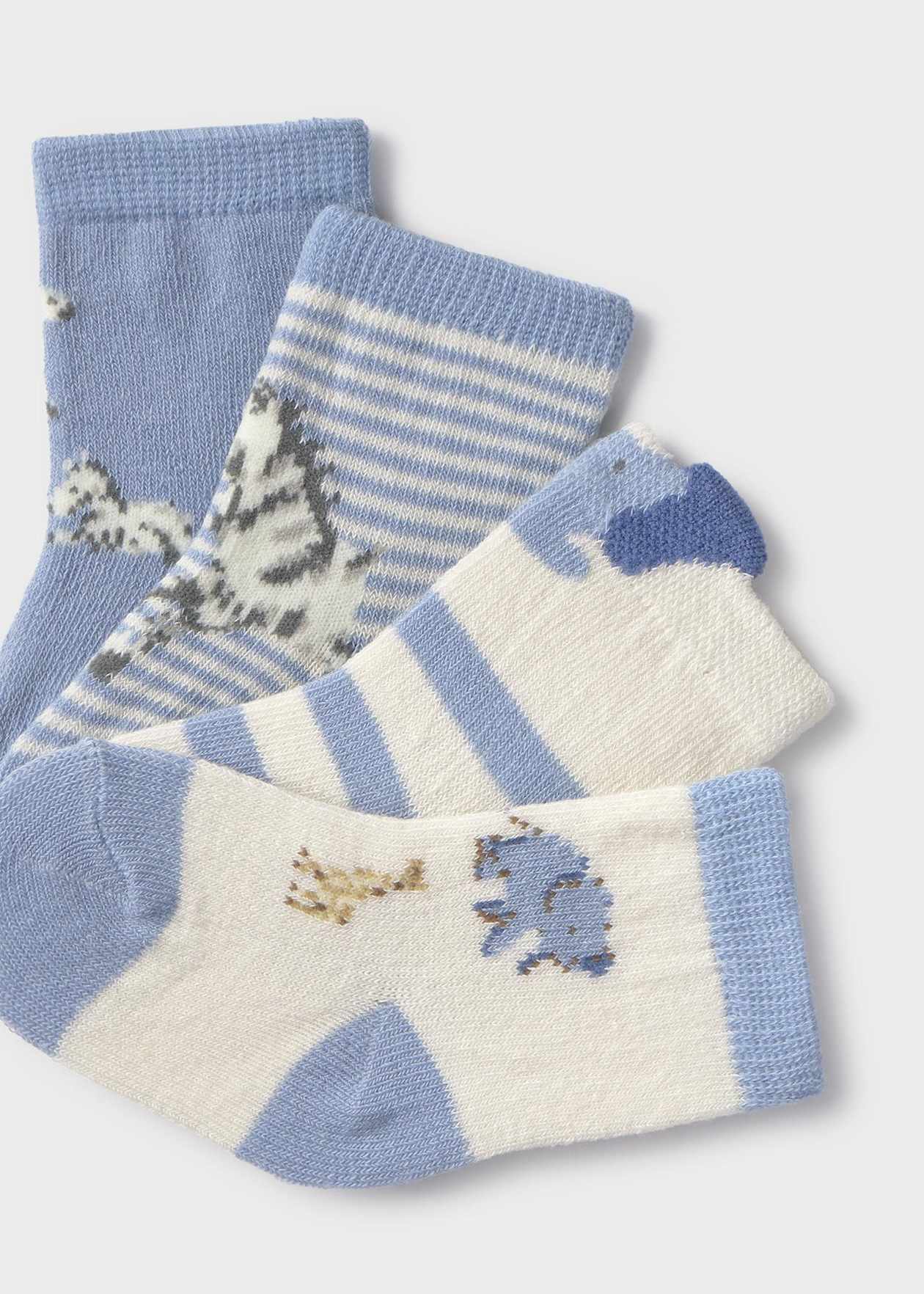 SET CALCETINES NIÑO 4 PARES BLUE MAYORAL