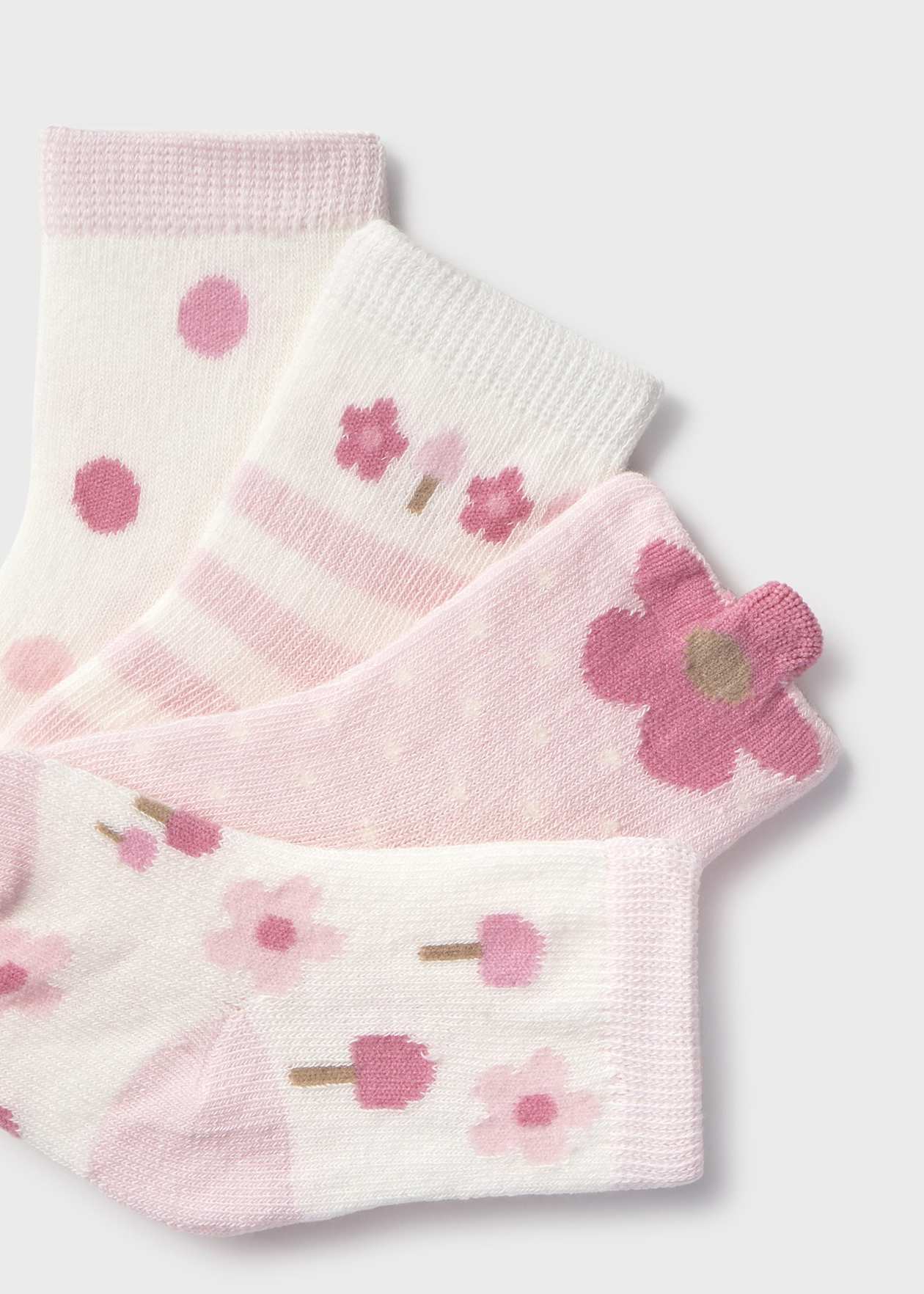 SET CALCETINES NIÑA 4 PARES CUARZO MAYORAL