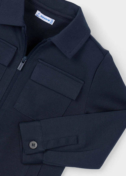 SOBRECAMISA NIÑO INTERLOOK MARINO MAYORAL