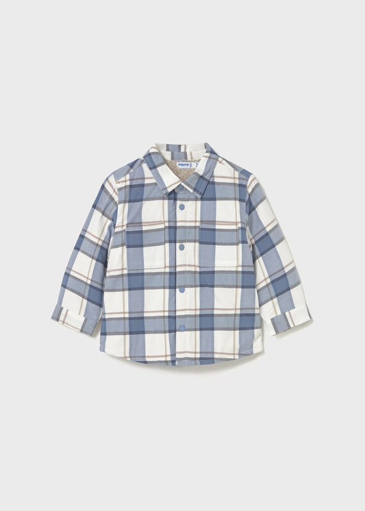 SOBRECAMISA NIÑO CUADROS FORRADA ICEBERG MAYORAL
