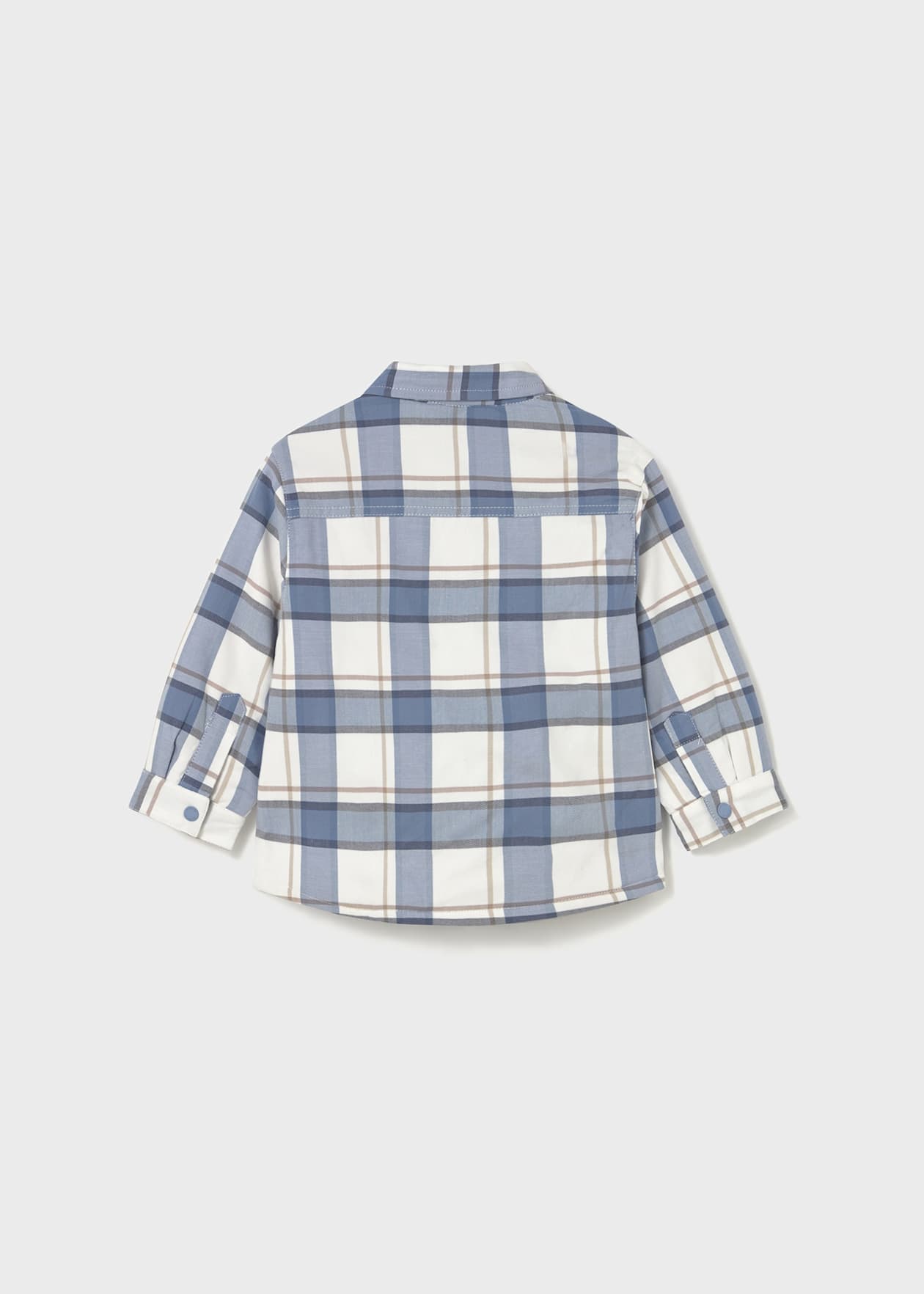 SOBRECAMISA NIÑO CUADROS FORRADA ICEBERG MAYORAL