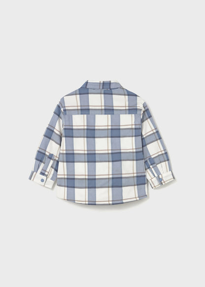 SOBRECAMISA NIÑO CUADROS FORRADA ICEBERG MAYORAL