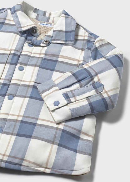 SOBRECAMISA NIÑO CUADROS FORRADA ICEBERG MAYORAL
