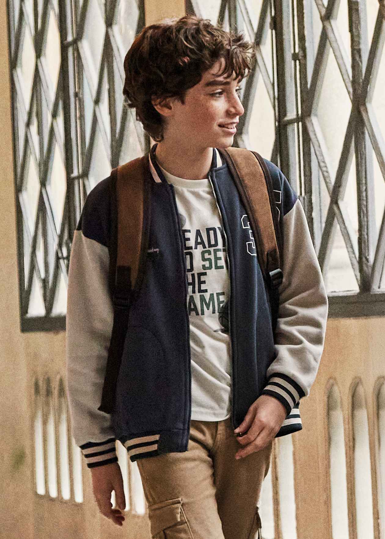 CHAQUETA NIÑO BOMBER MARINO MAYORAL