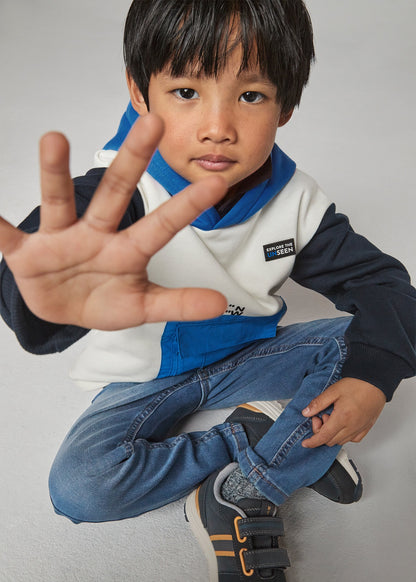 POLERON NIÑO CAPUCHA CON BOLSILLOS MAYORAL