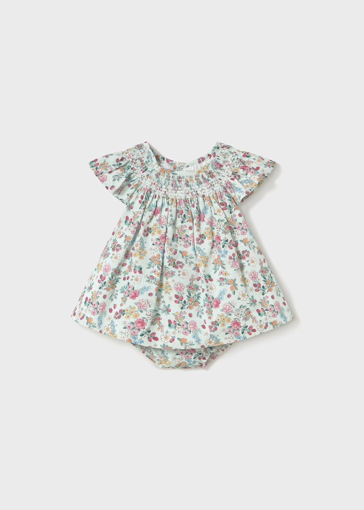 VESTIDO NIÑA PUNTO SMOCK JADE MAYORAL