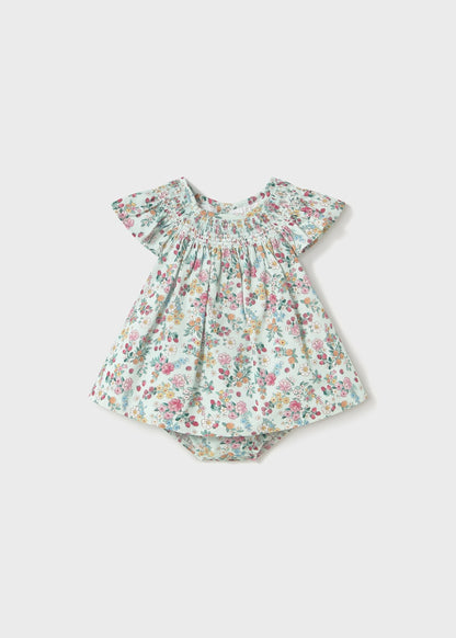 VESTIDO NIÑA PUNTO SMOCK JADE MAYORAL