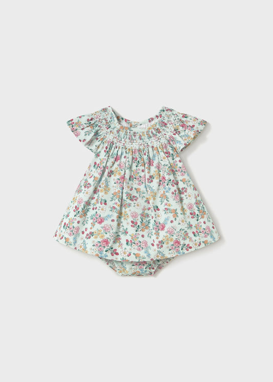 VESTIDO NIÑA PUNTO SMOCK JADE MAYORAL