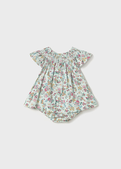 VESTIDO NIÑA PUNTO SMOCK JADE MAYORAL