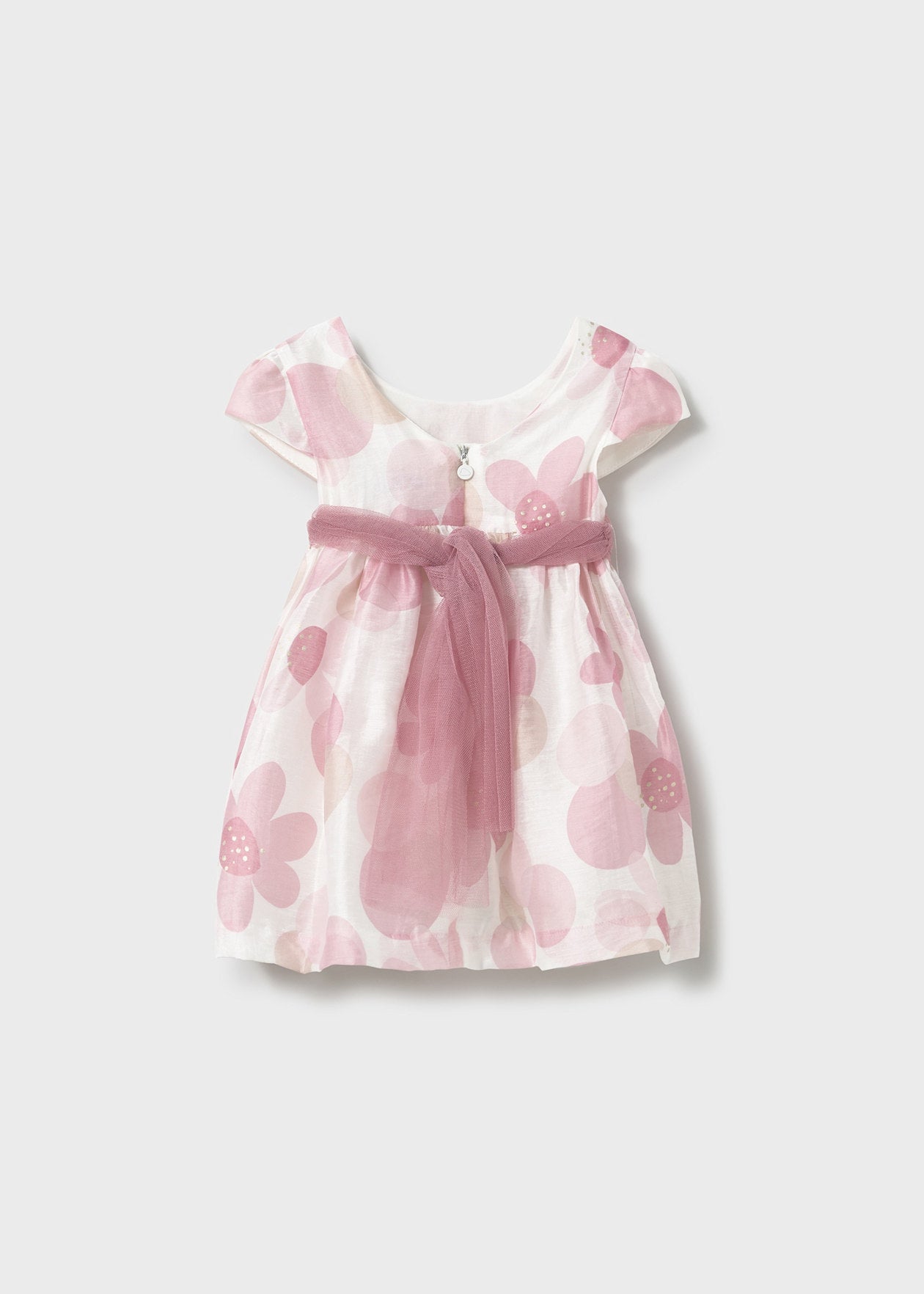 VESTIDO NIÑA ESTAMPADO CEREMONIA ROSA MAYORAL