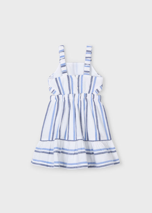 Vestido Niña Rayas Océano Tirantes Mayoral