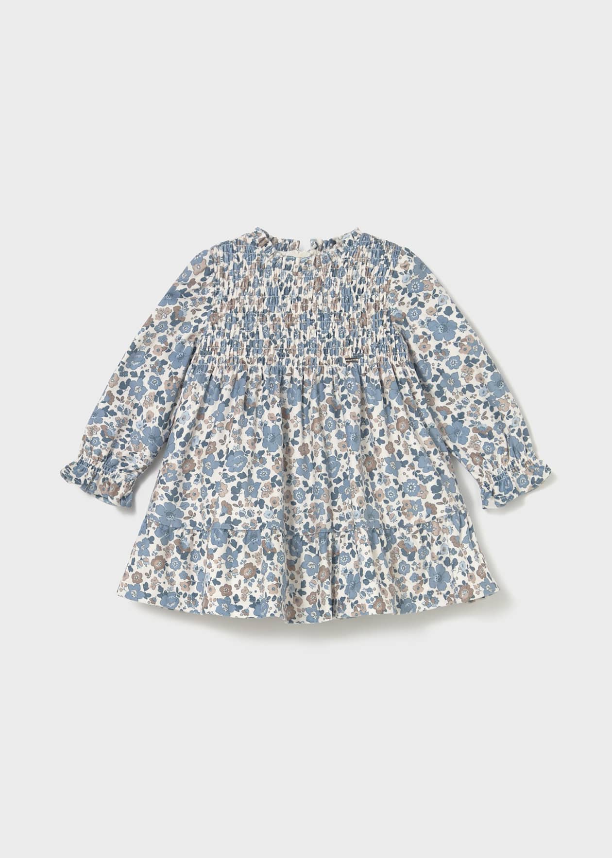 VESTIDO NIÑA TERCIOPELO BLUE MAYORAL