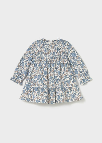VESTIDO NIÑA TERCIOPELO BLUE MAYORAL