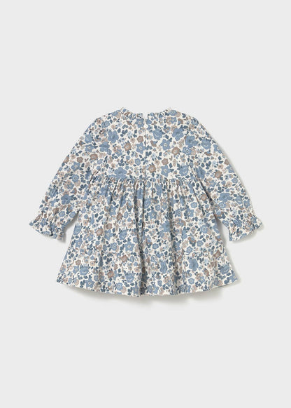 VESTIDO NIÑA TERCIOPELO BLUE MAYORAL