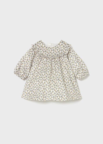 VESTIDO NIÑA ACEITUNA MAYORAL