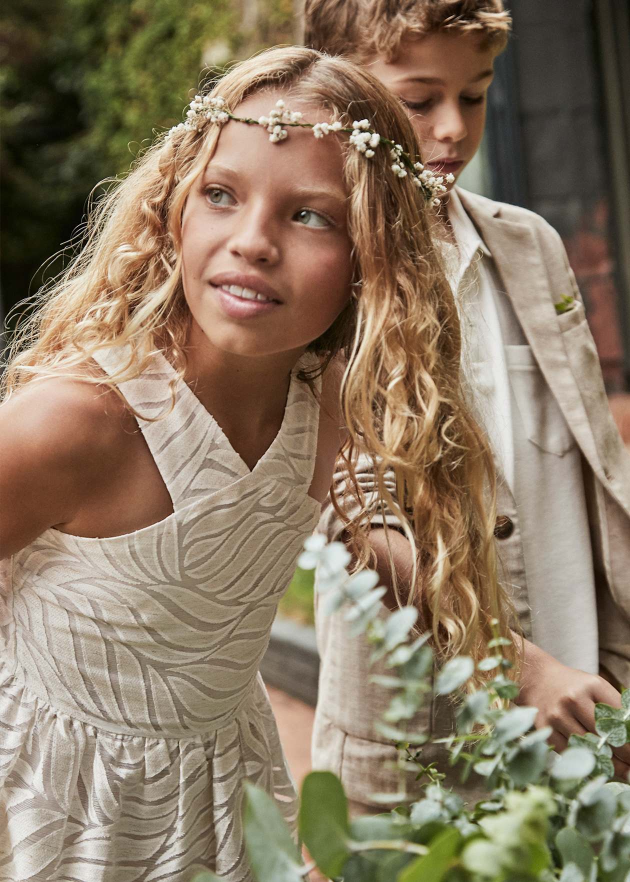 VESTIDO NIÑA LINO MAYORAL