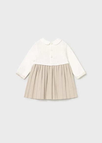 VESTIDO NIÑA TRICOT SOJA MAYORAL
