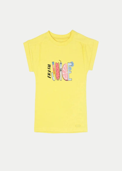 POLERA NIÑA AMARILLO