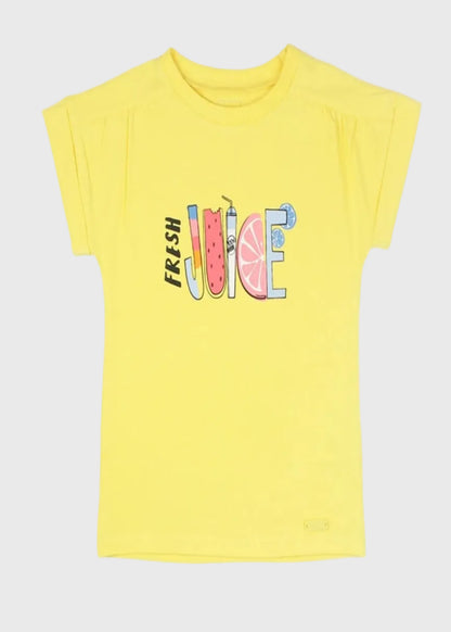 POLERA NIÑA AMARILLO