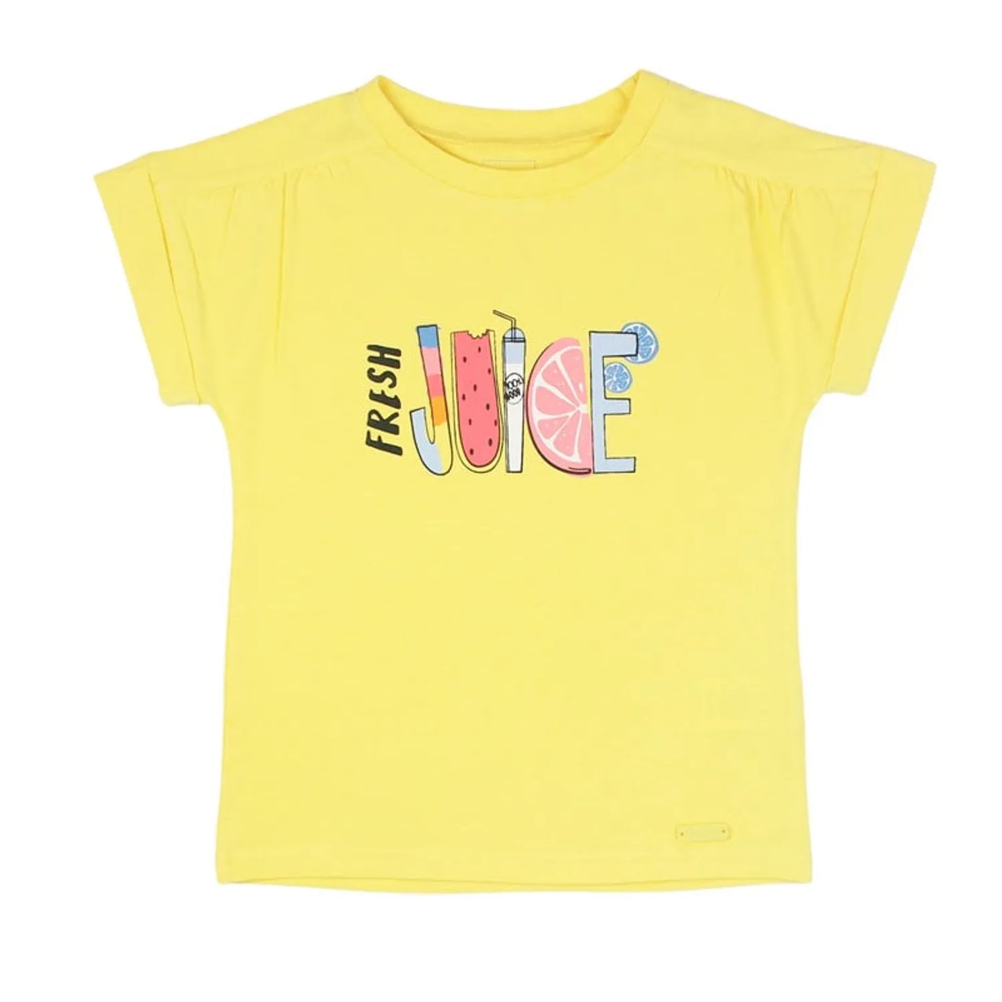 POLERA NIÑA AMARILLO