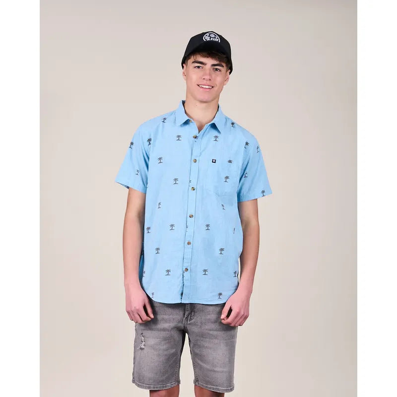 CAMISA NIÑO CELESTE