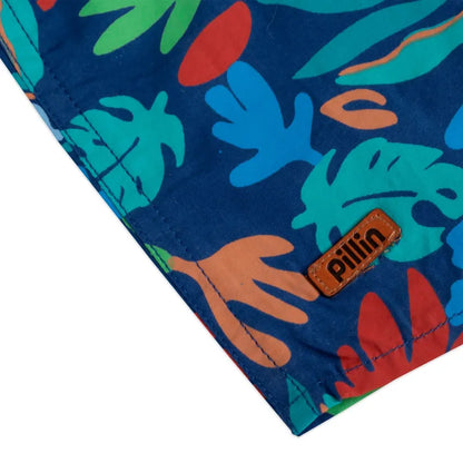 CAMISA NIÑO AZUL HAWAI